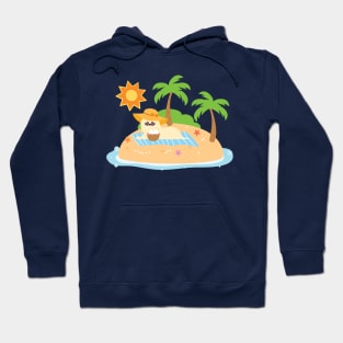 Tropical Maltese Dog Hoodie